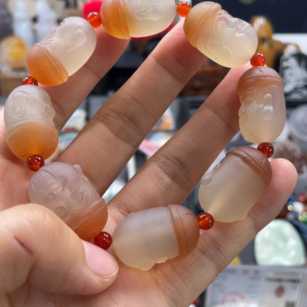 【闪购商品】玛瑙/玉髓未镶嵌珠宝半成品