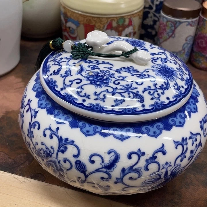陶瓷罐茶叶罐密封罐储物罐子