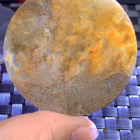 玛瑙/玉髓颈饰合金点****6