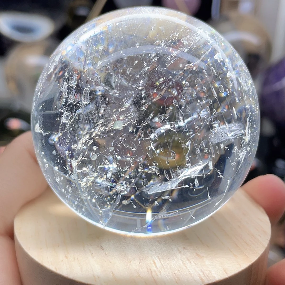 珠宝半成品未镶嵌水晶水胆65