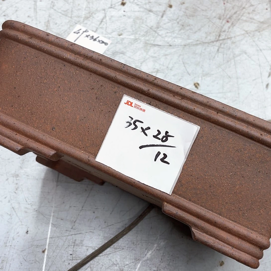 紫砂花盆清*?紫砂的花也太