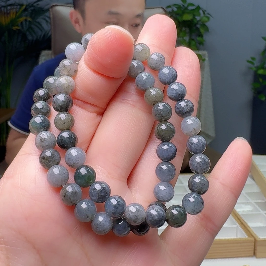 翡翠未镶嵌手链多样性发货其一