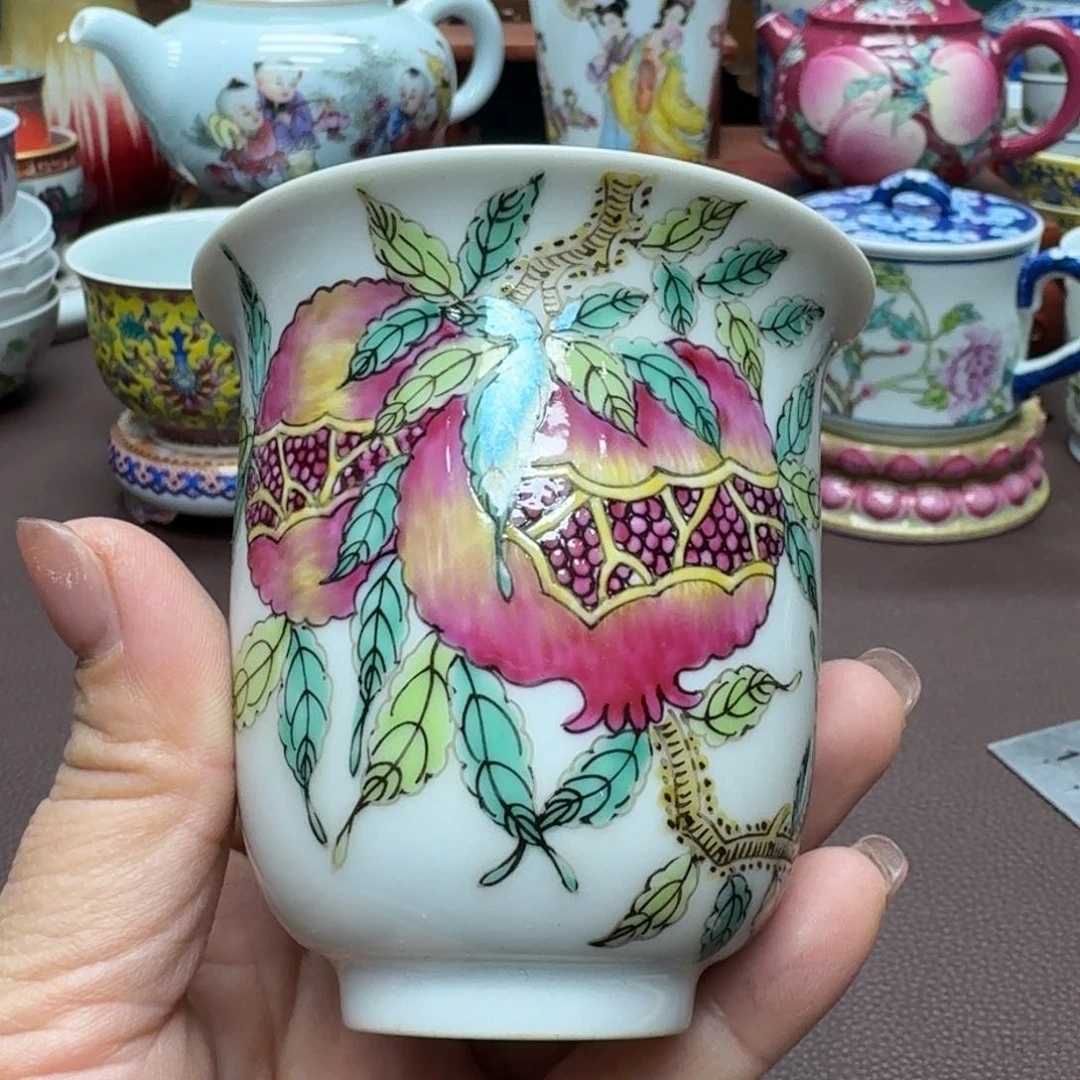 瓷片景德镇仿古手工制作精品展示