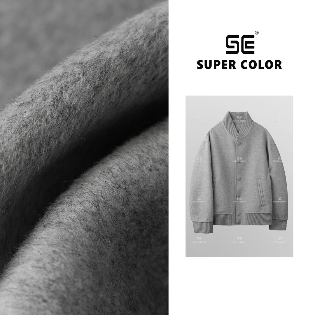 supercolor【NO.】【羊毛夹克外套】25ss//百搭男女款纯色羊毛外套 6