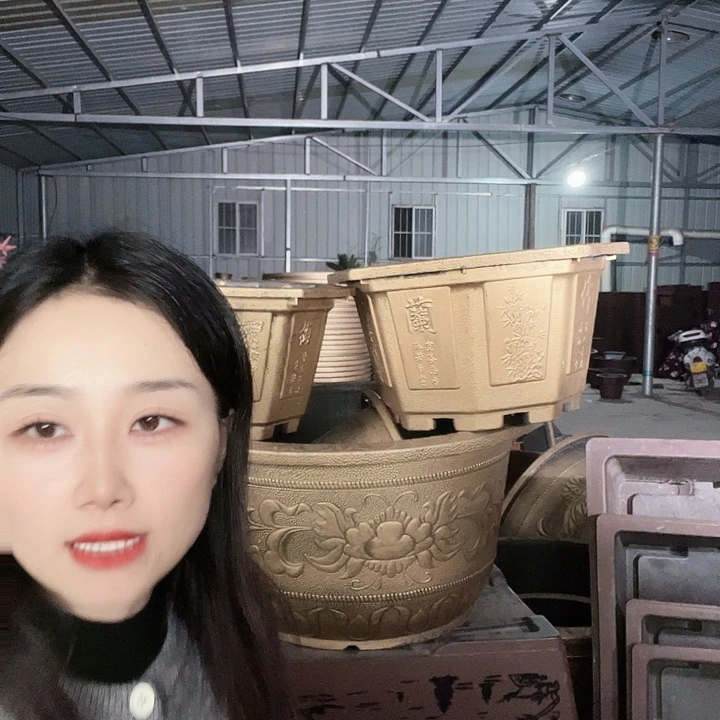 紫砂色八角40公分2个有孔