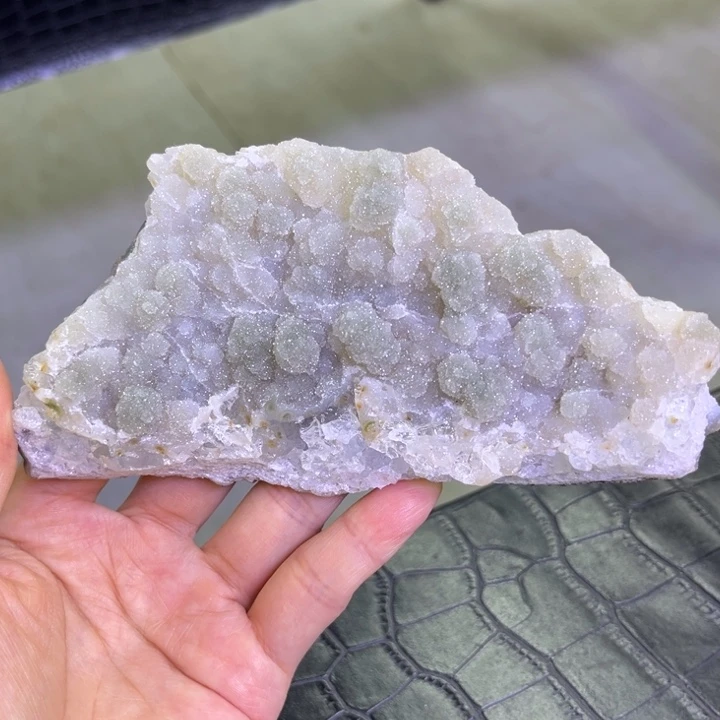未镶嵌发饰水晶绿软啵啵块