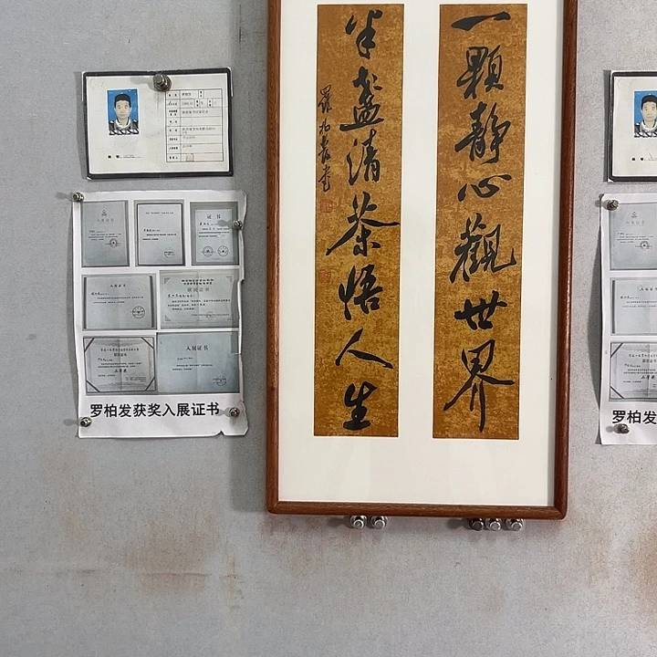 书法罗柏发老师的作品