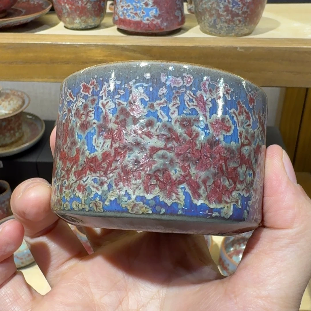 瓷片钧瓷单杯钧瓷单杯钧瓷