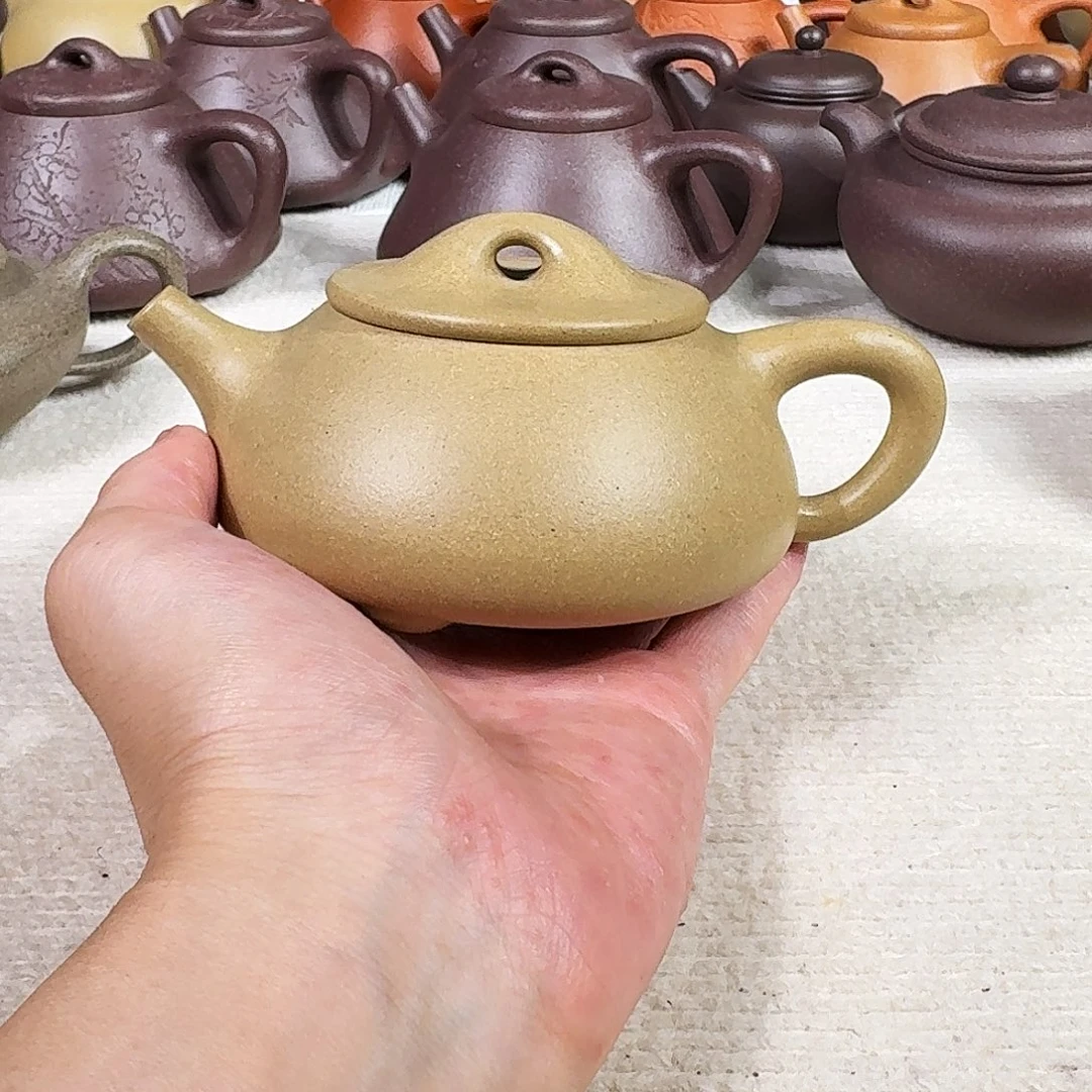 茶壶紫砂宝山绿泥半手200c