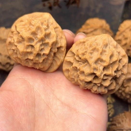 每***候文玩核桃把件秦岭核桃8