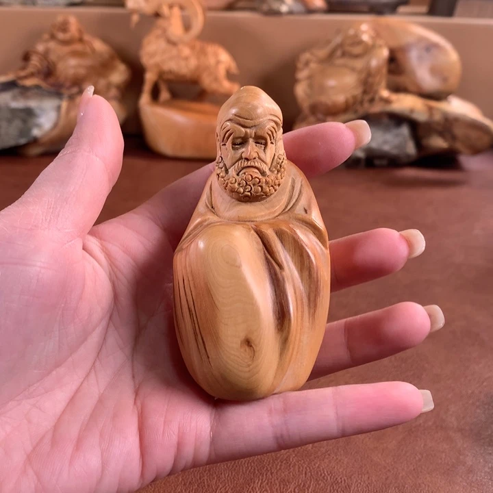 柏木（崖柏）根雕摆件