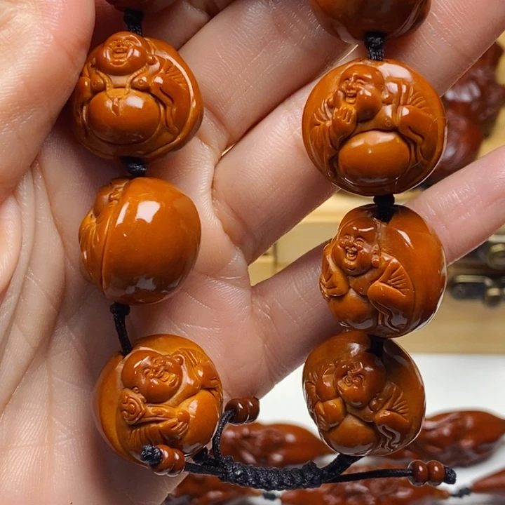 橄榄核吊坠天*马橄榄核手串