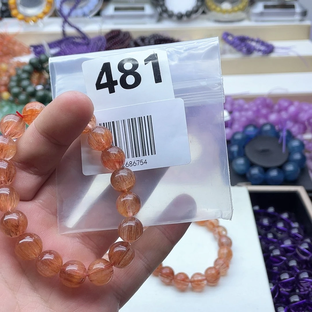 水晶手链未镶嵌菟*薇天然