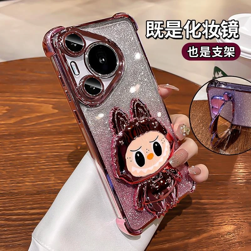 拉布布适用于华为Pura80Pro手机壳Pura70Ultra硅胶防摔P60保护套