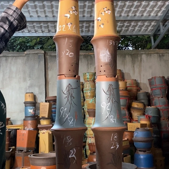 紫砂花盆紫砂花盆盆栽花卉苗木