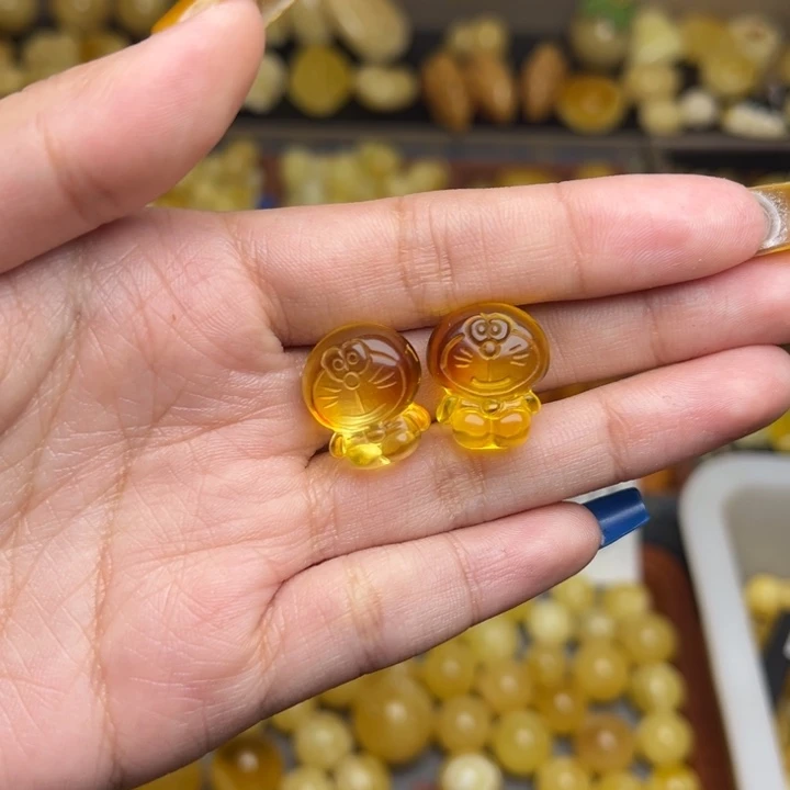 ****樂蜜蜡未镶嵌珠宝奇石天然琥珀