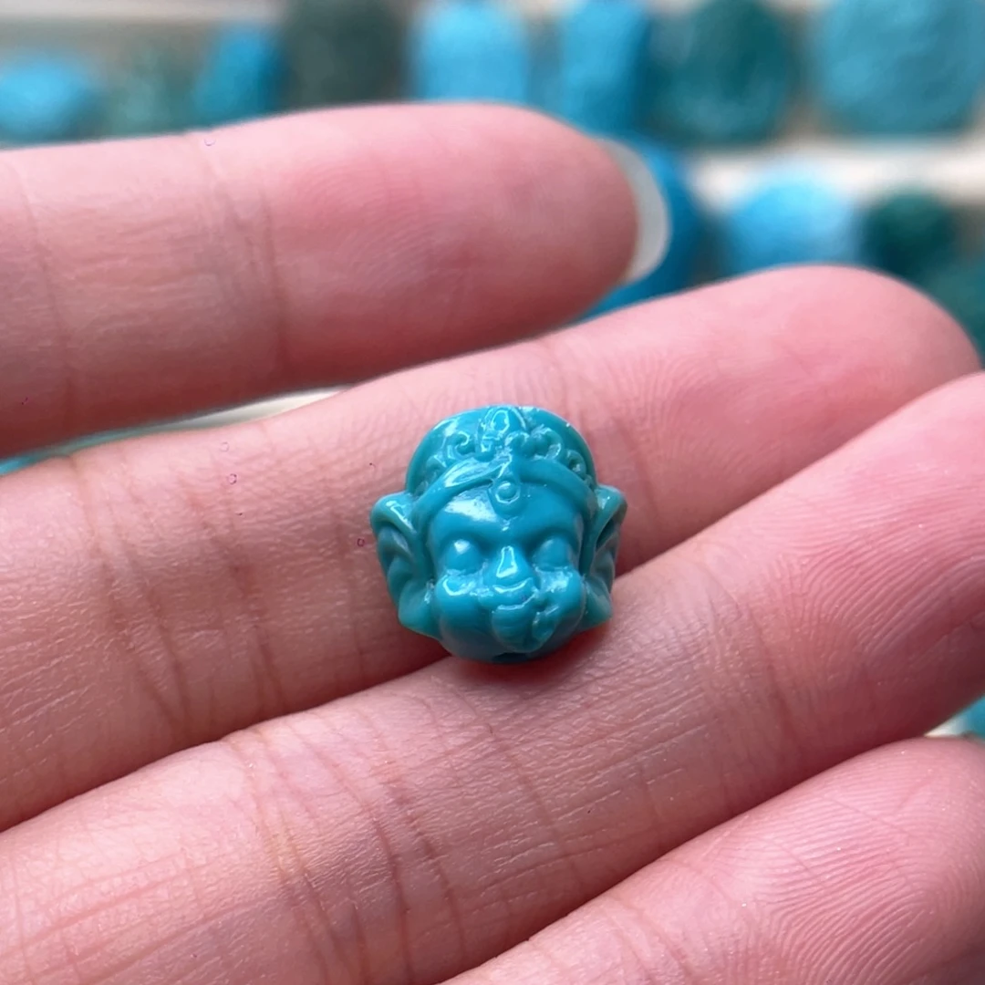 未镶嵌绿松石颈饰卡12-11.5