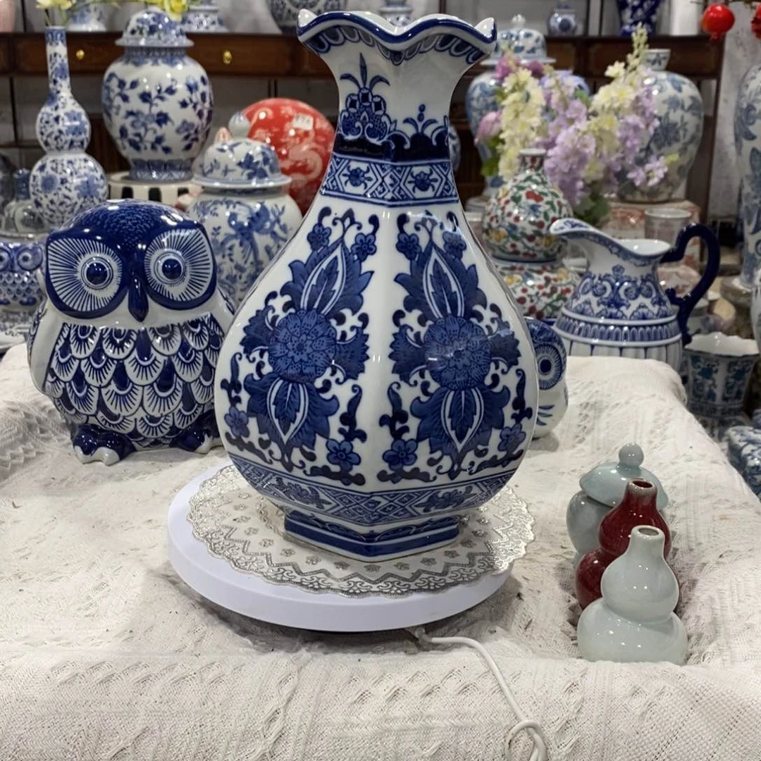 【闪购商品】摆件六边形花瓶摆件……