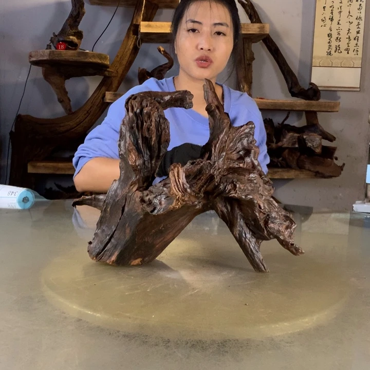 危***六天然的云南紫柚木会黄