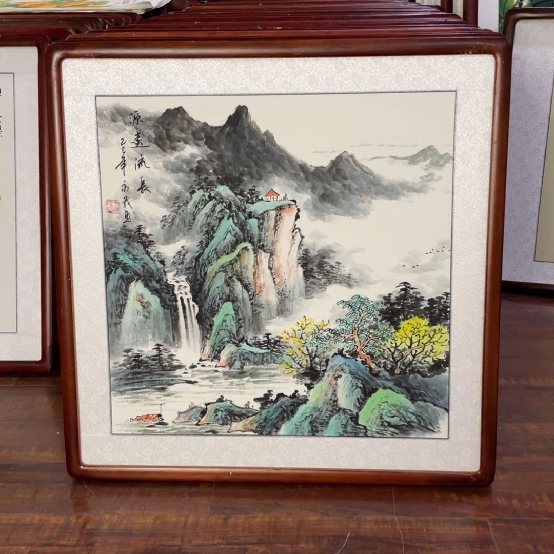 国画带框尺寸63*63厘米