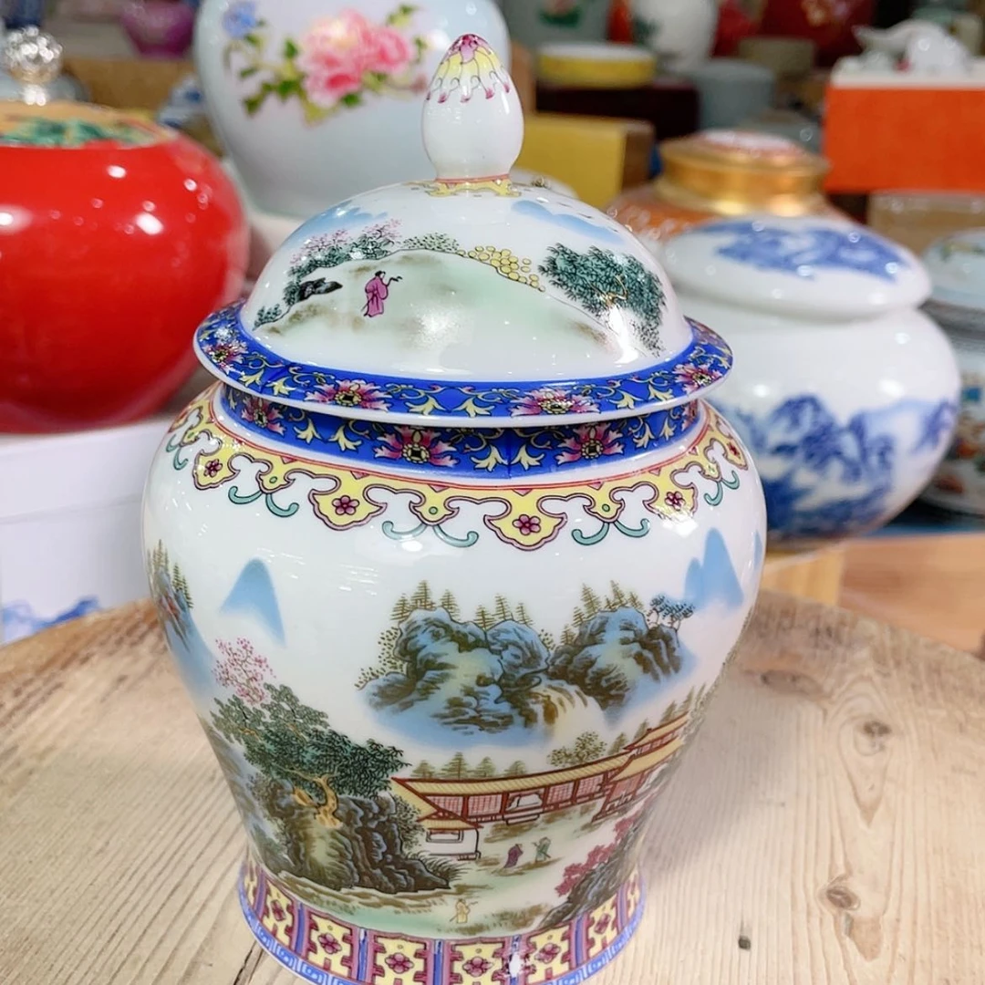【闪购商品】罐陶瓷茶叶罐密封罐