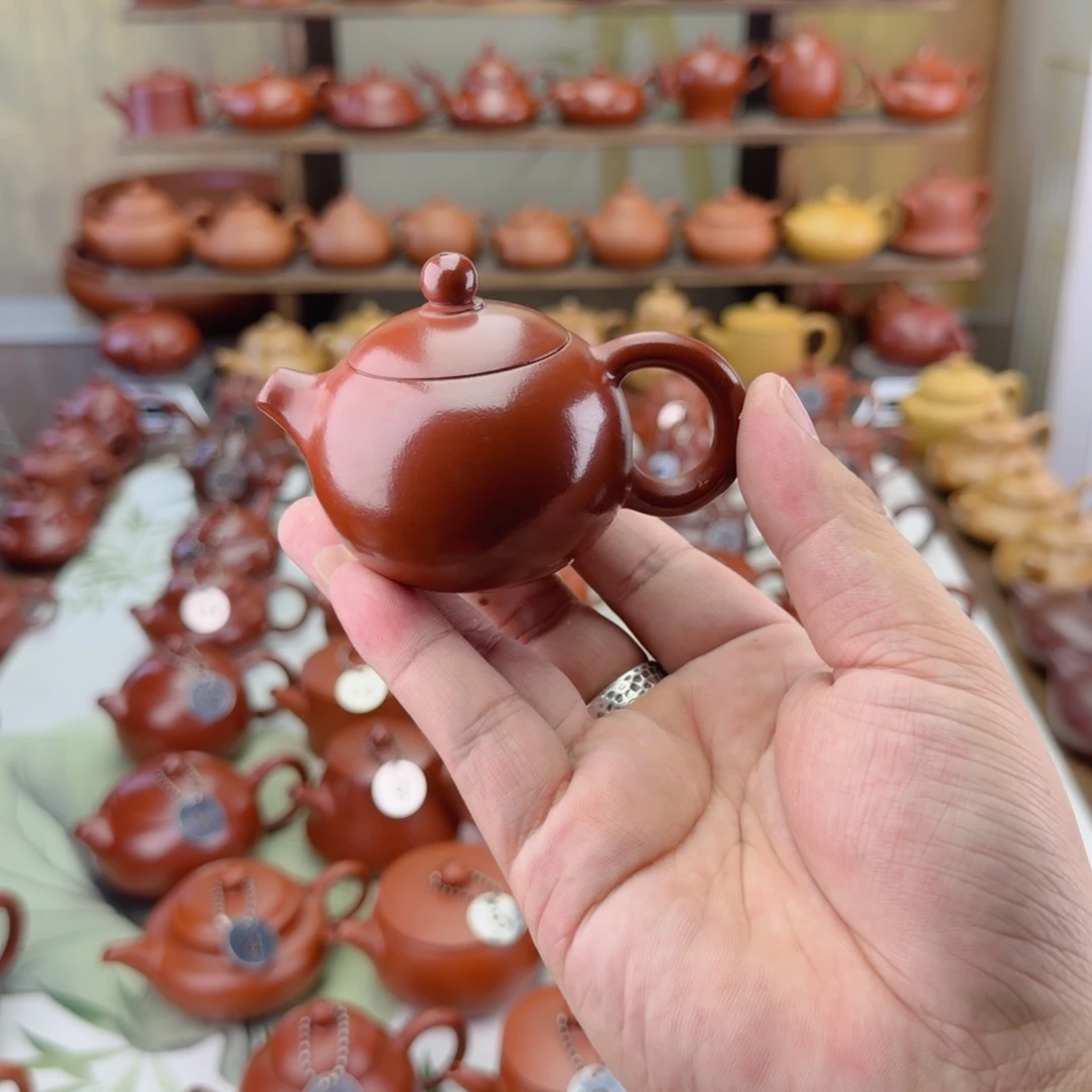 河***忧紫砂茶壶1杯大红袍西施壶