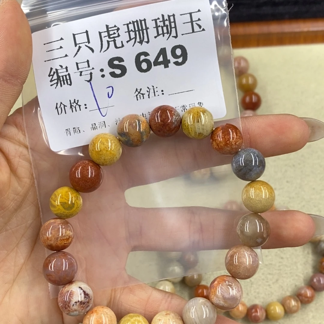 硅化珊瑚（珊瑚玉）h足银镀金镶嵌摘*星
