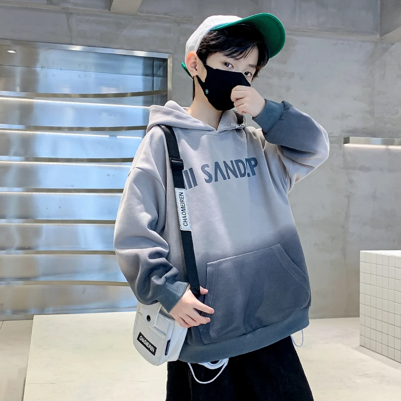 MK&UR.BV儿童装男童秋装卫衣秋款2025新款男孩中大童秋季帅气上衣