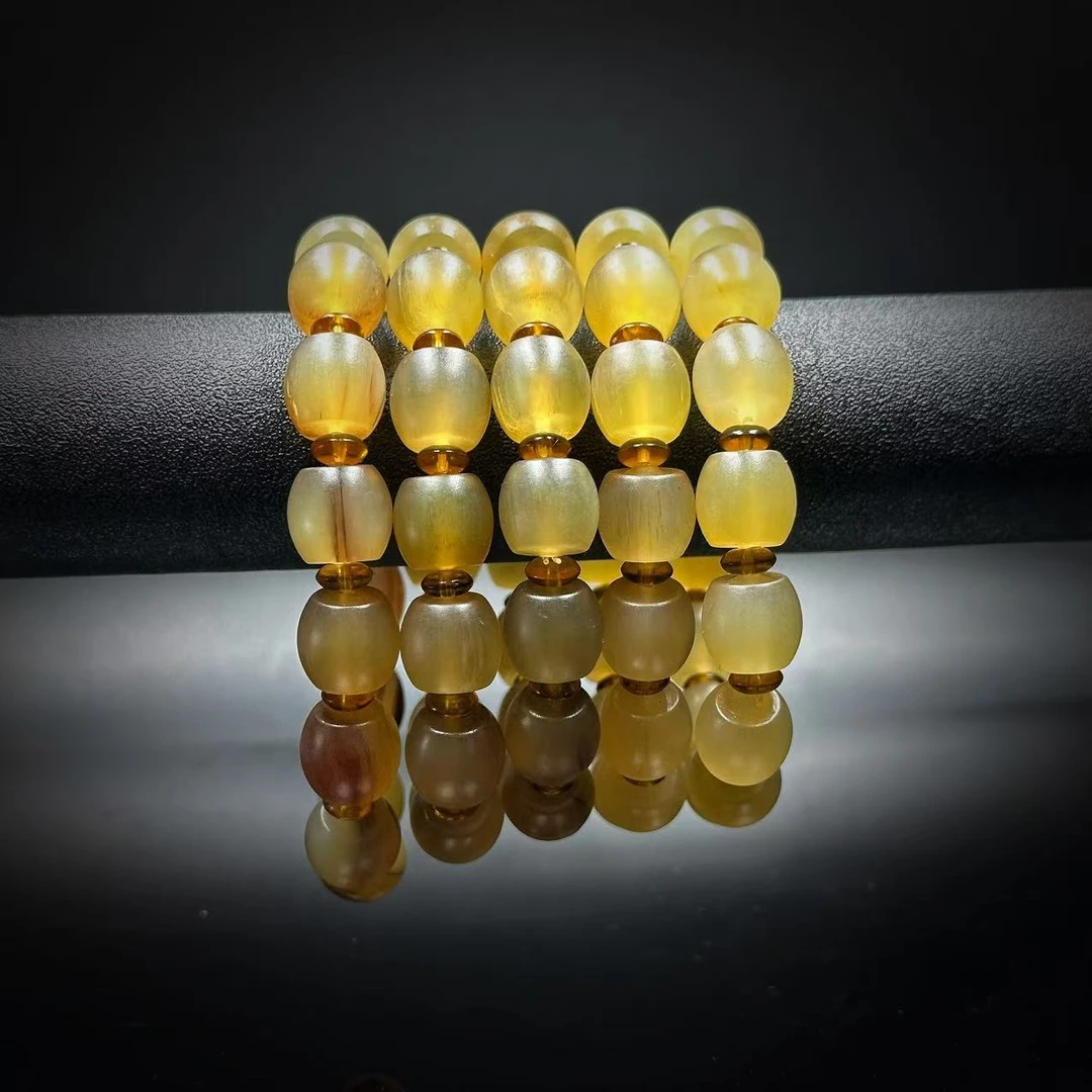 【缪老师严选】SJ1269  羊角刮痧桶珠造型
