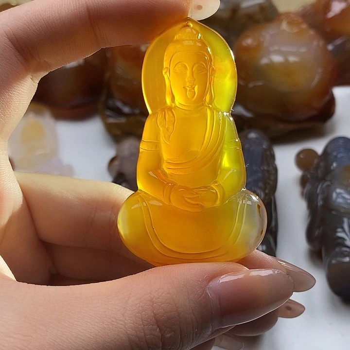 玛瑙/玉髓未镶嵌颈饰