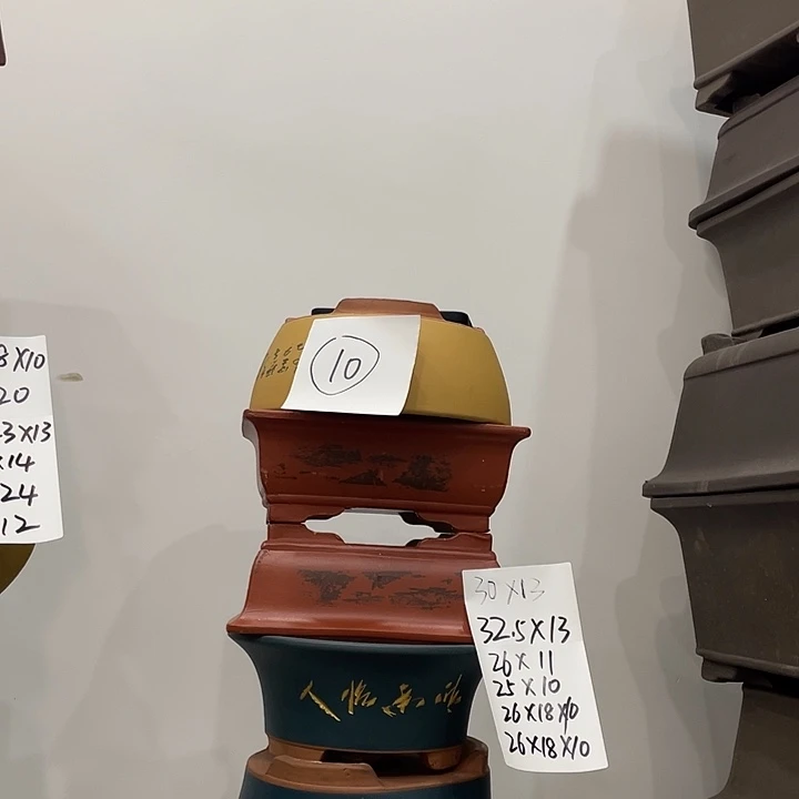 10紫砂花盆捡漏了
