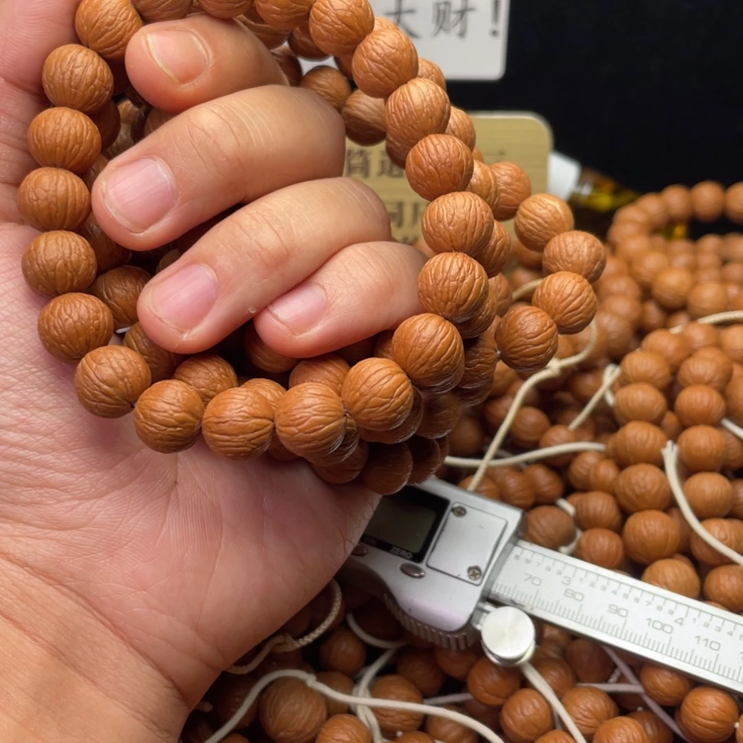 猴头核桃手串凤羽12