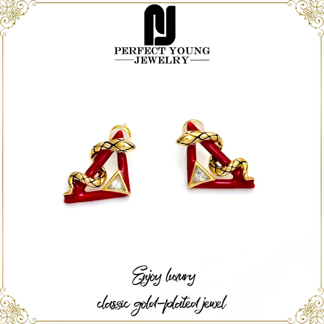 【岛屿灵蟒】法⭐Sigiter&jolly时尚耳饰D-8959