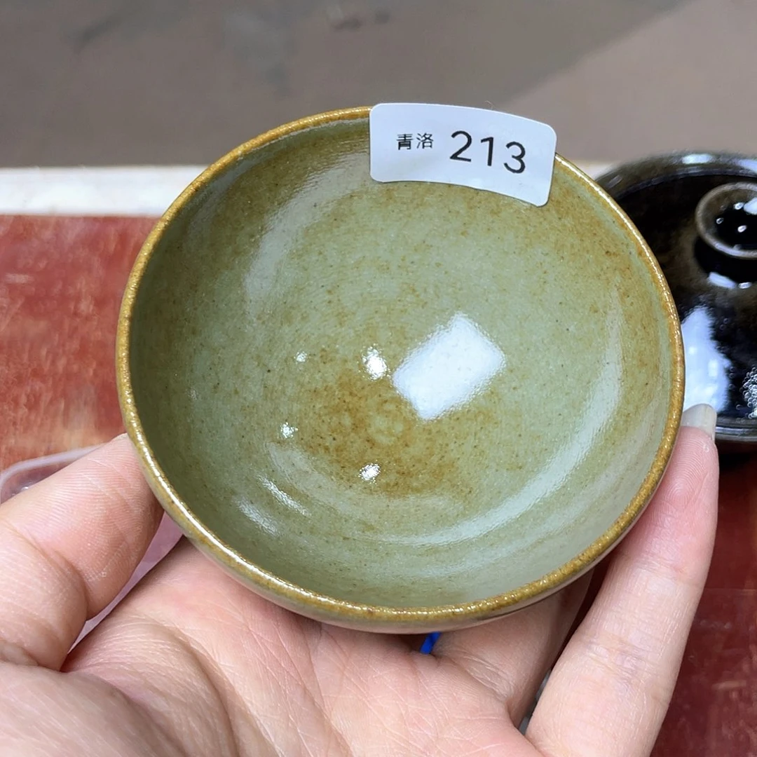 茶盏213 柴烧薄胎建盏主人杯