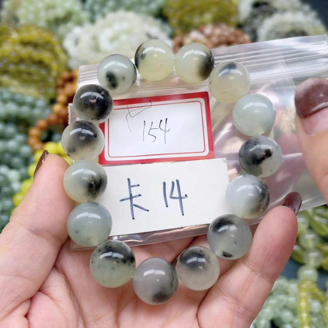 未镶嵌蛇纹石玉手链秋**风