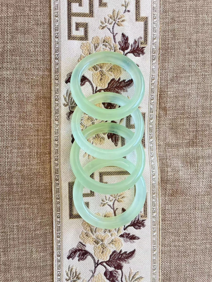 【唐总福利】纯天然玉石未镶嵌多样性发其一冰晴手镯