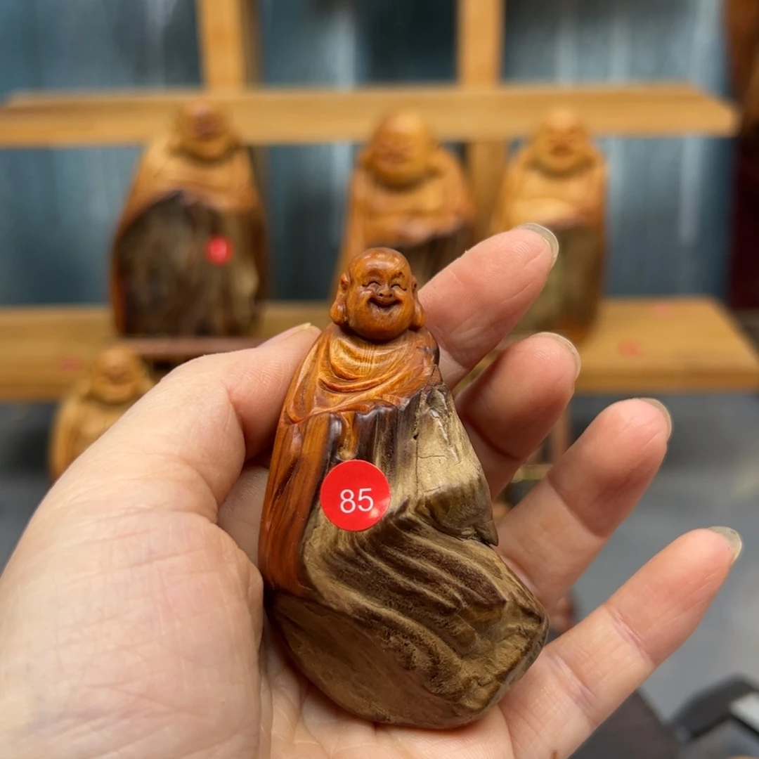 用***9木崖柏木摆件手把件，