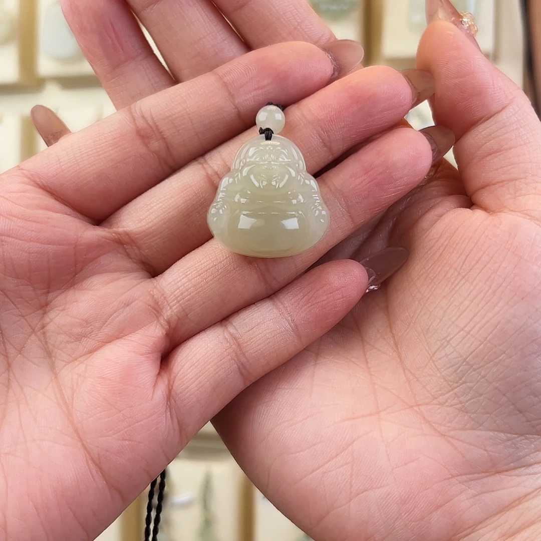 时****和田玉未镶嵌吊坠(赠链)