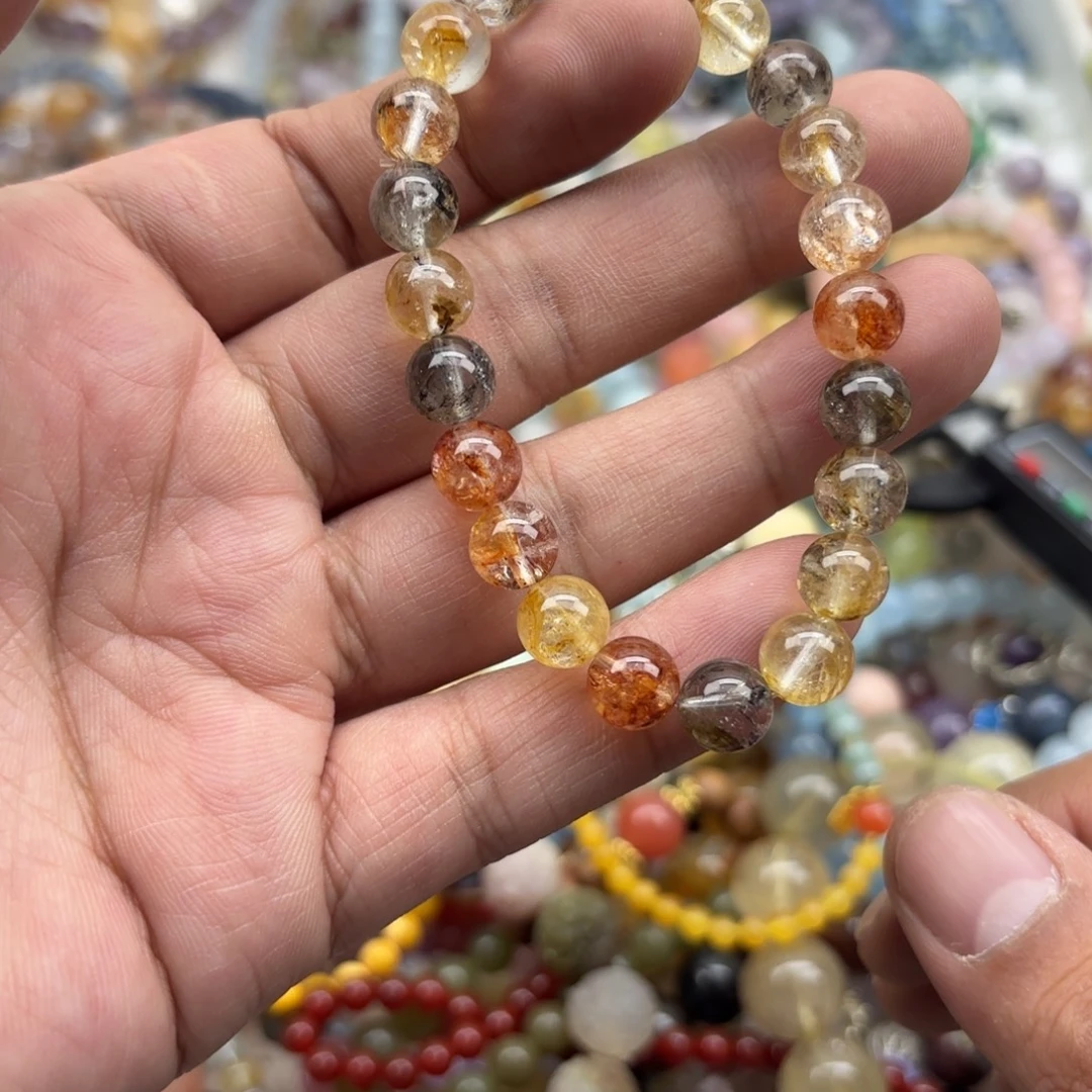 水晶银S925镶嵌手链