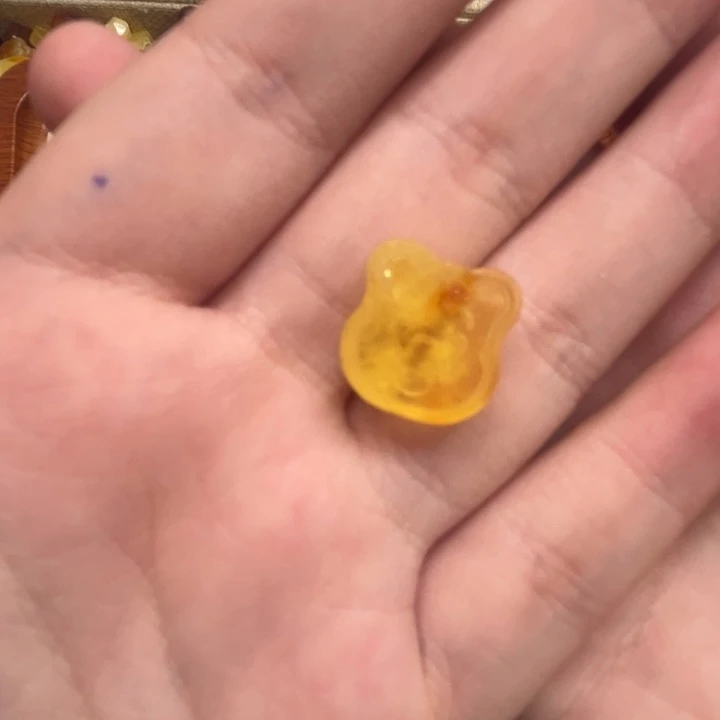裸石琥珀未镶嵌用****4天然蜜蜡配件