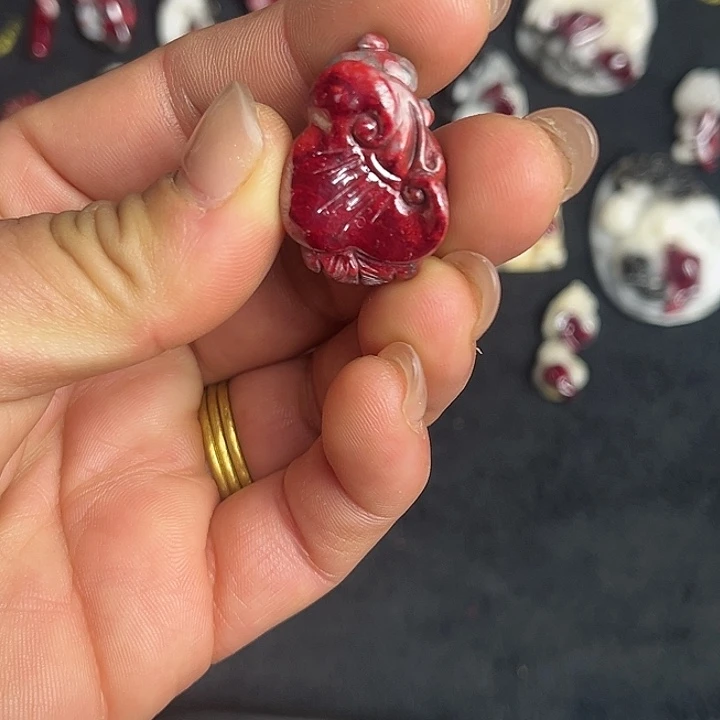 朱砂原石男女护身符