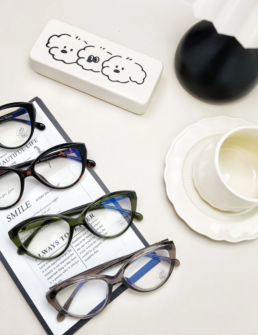 复古美式百搭简约眼镜适合素颜佩戴高级感十足