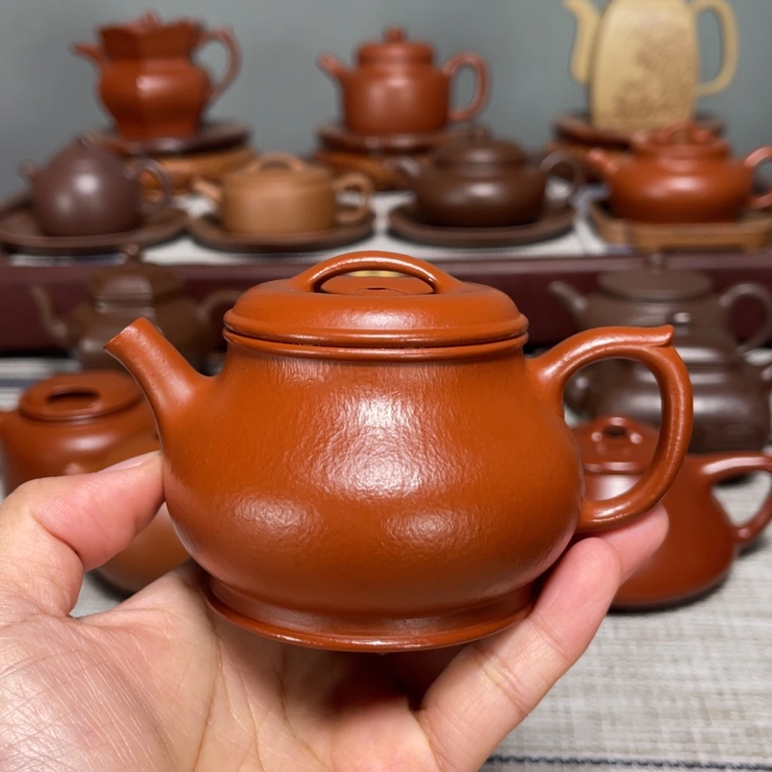 紫砂茶壶全手工制作155cc