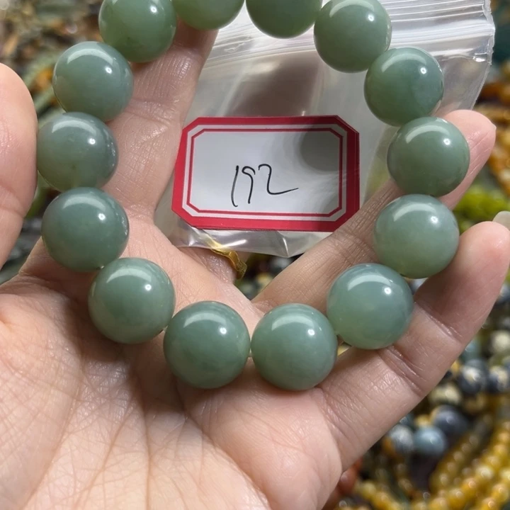 蛇纹石玉未镶嵌手链