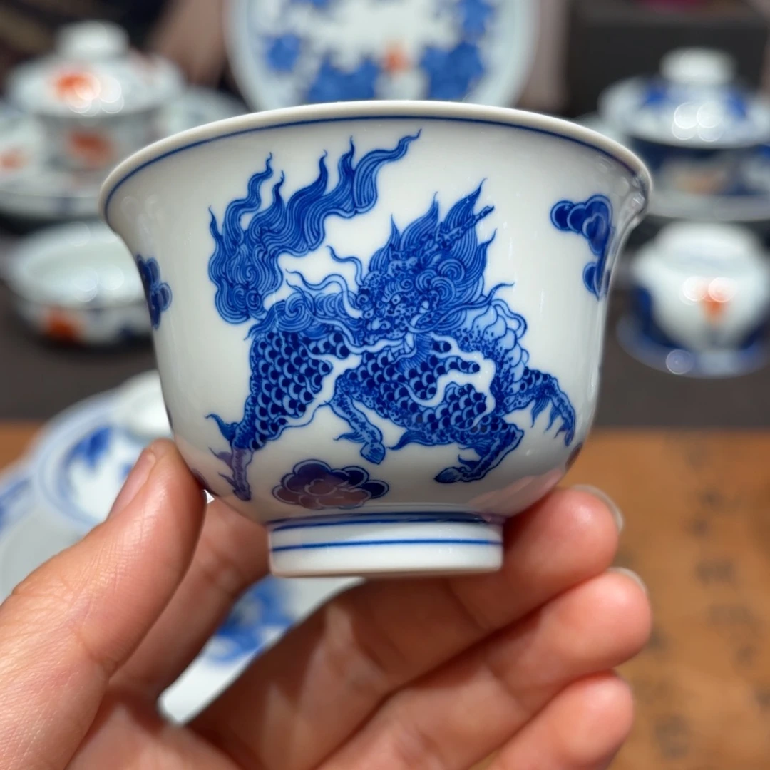 手工手绘陶瓷茶具