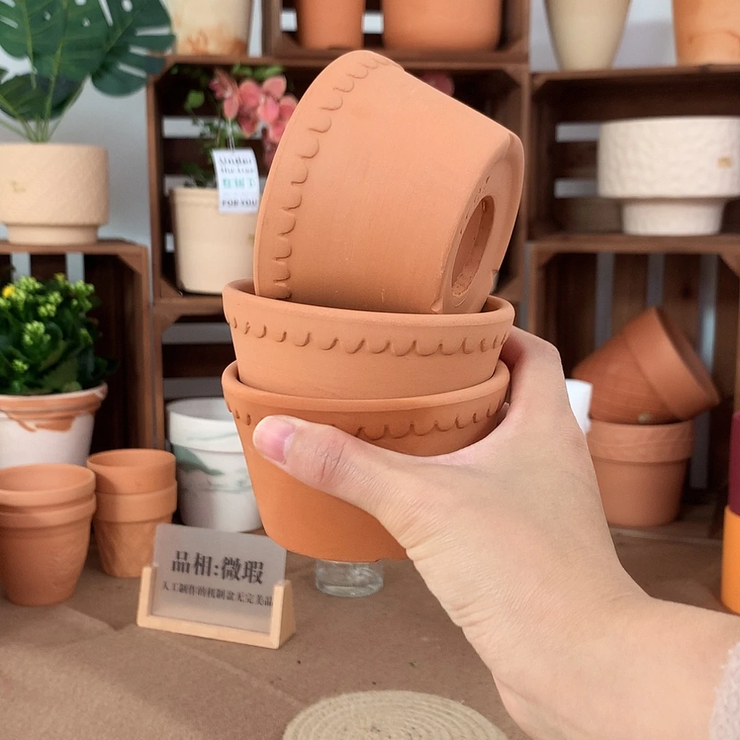 微瑕迷你赫莲娜矮盆9口5高（3个）