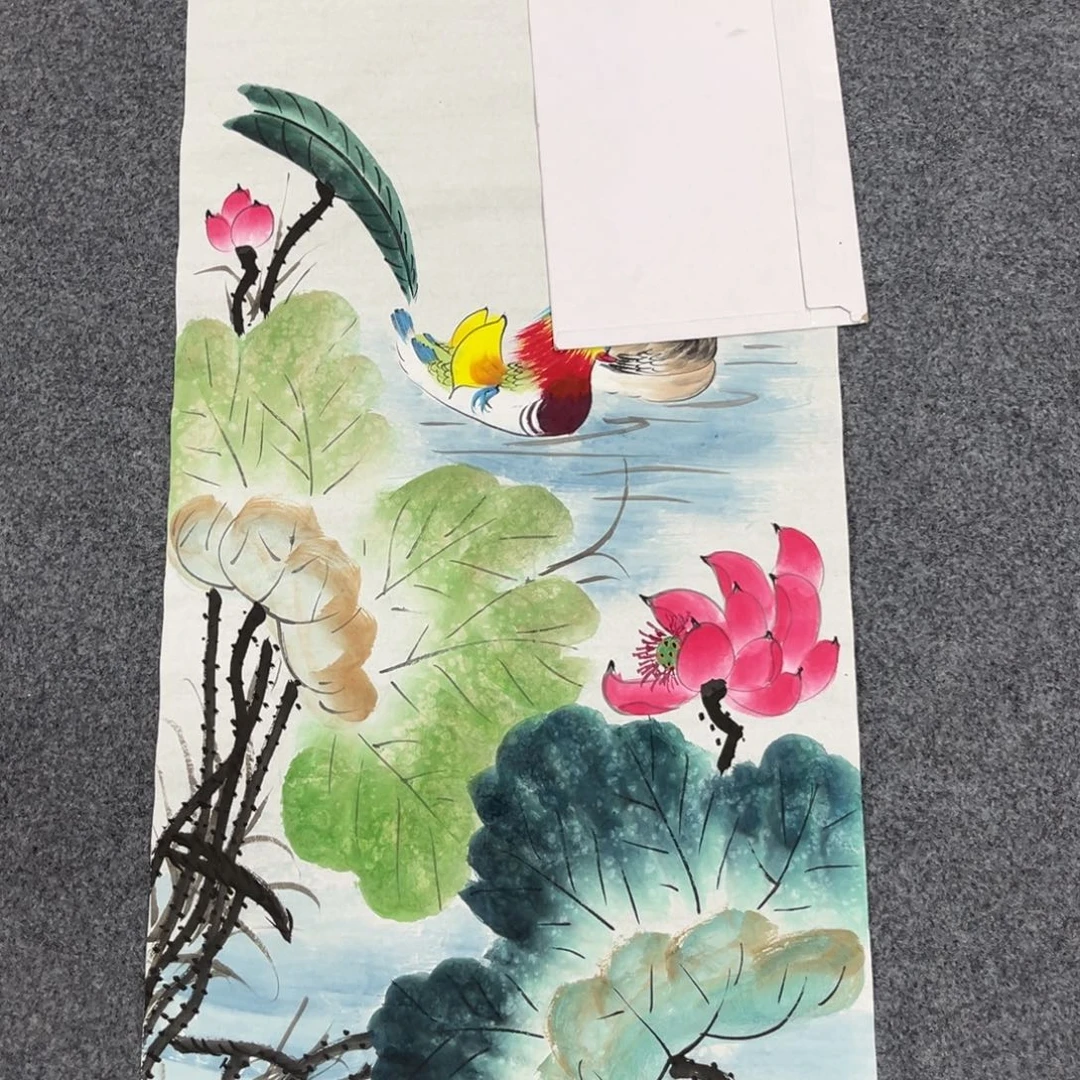 国画国画老师手绘作品