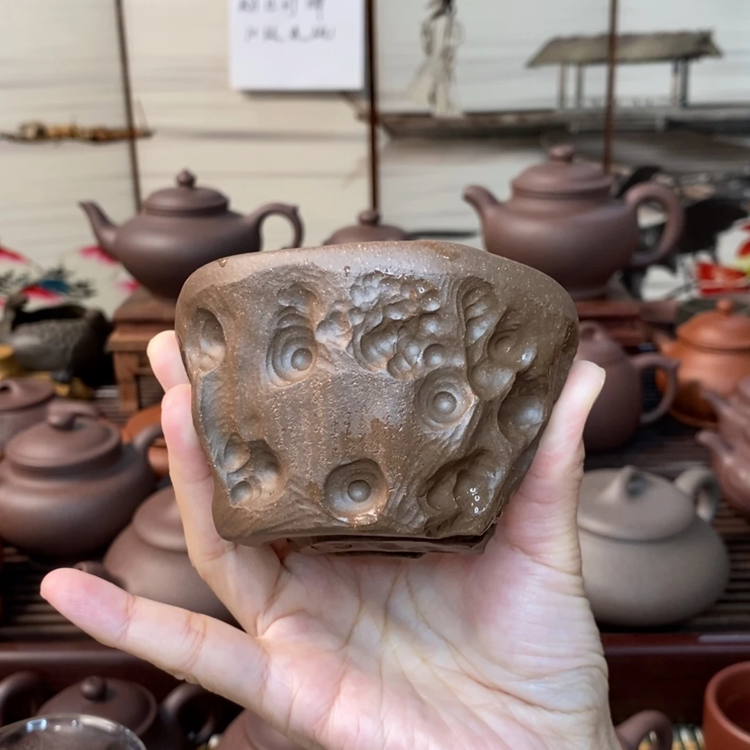 三***明茶壶紫砂紫砂杯100cc