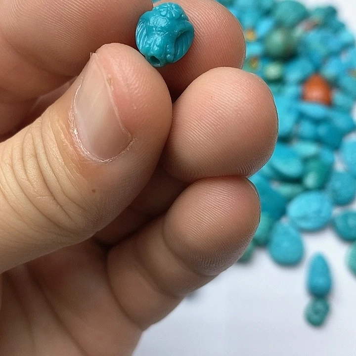 绿松石珠宝奇石未镶嵌