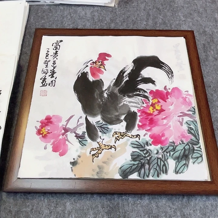 国画张圣敏先生纯手绘作品